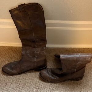 Frye Women's Brown Leather Boots